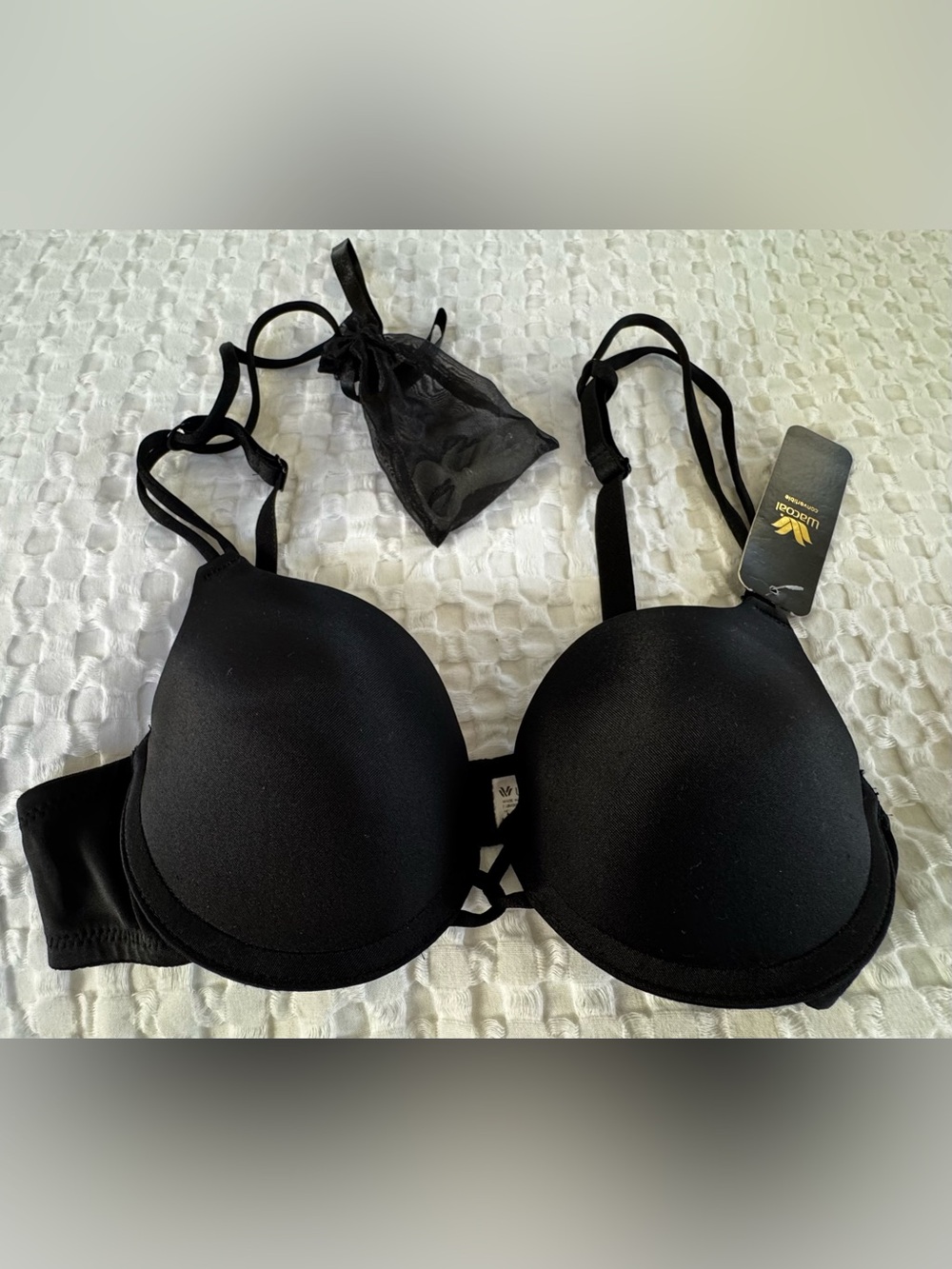 NWT Wacoal Bra Womens 32B Black Convertible Straps Multiple Options